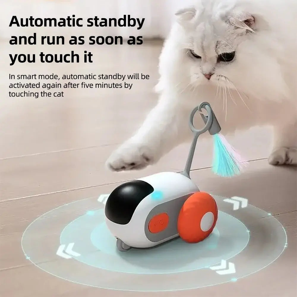 Cat's Smart Toy Car | Automatic & Remote Controlled - MeeowShop