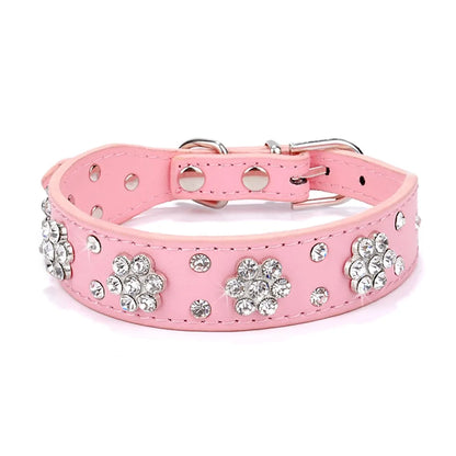 Pet's Adjustable Diamond Bowknot Collar - MeeowShop