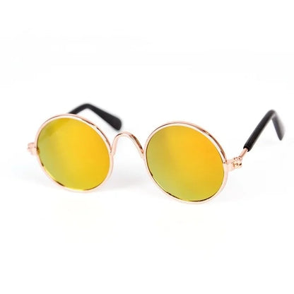 Pet's Round Vintage Sunglasses - MeeowShop