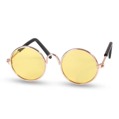 Pet's Round Vintage Sunglasses - MeeowShop