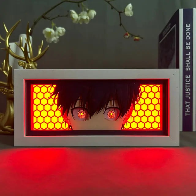 Anime-themed LED light box