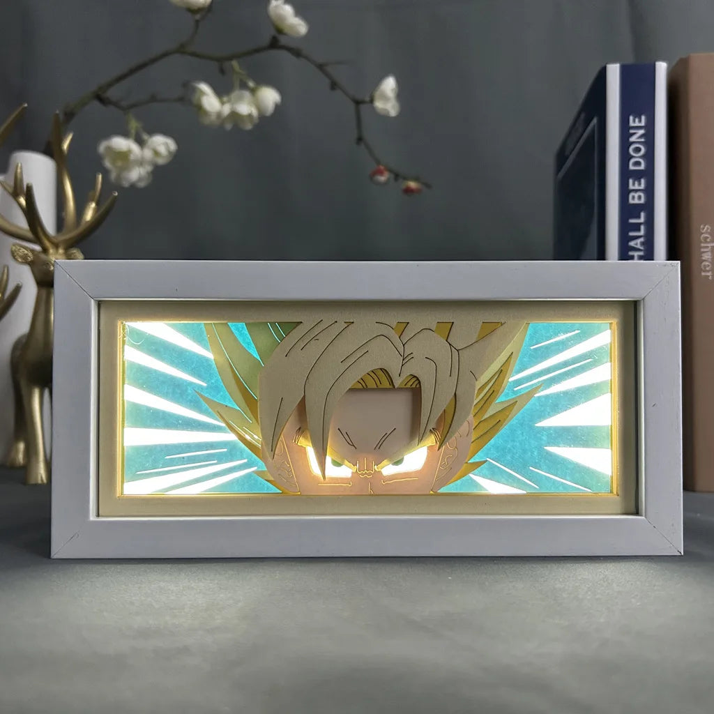 Anime DBZ Figure LED Light Box