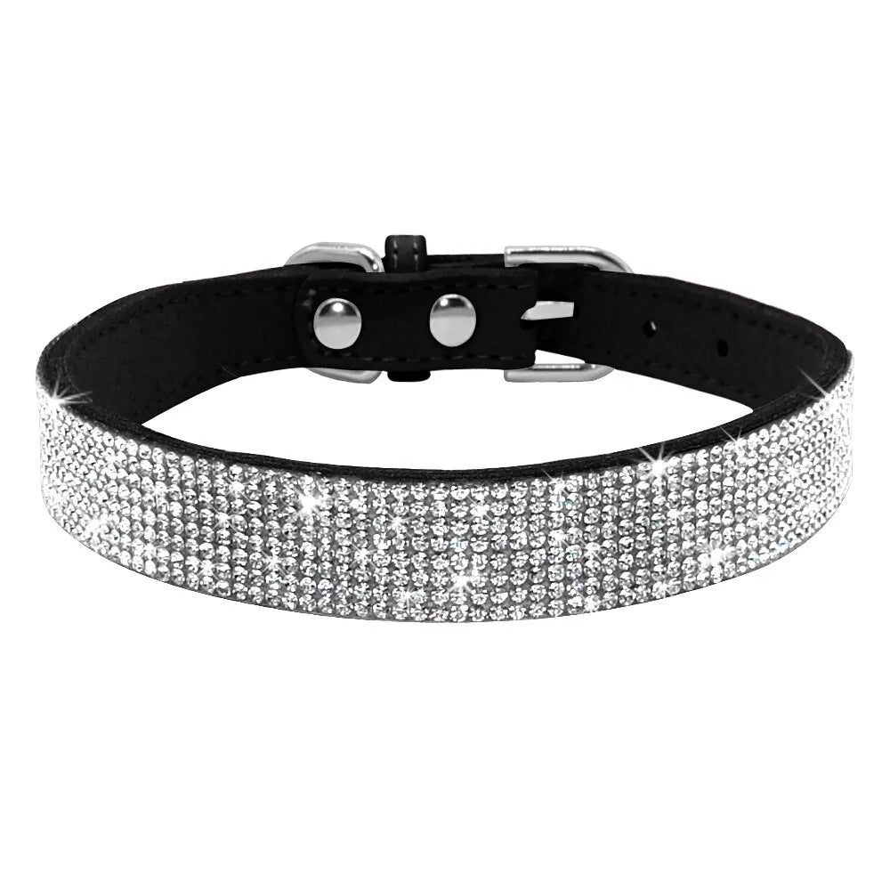 Pet's Adjustable Diamond Bowknot Collar - MeeowShop