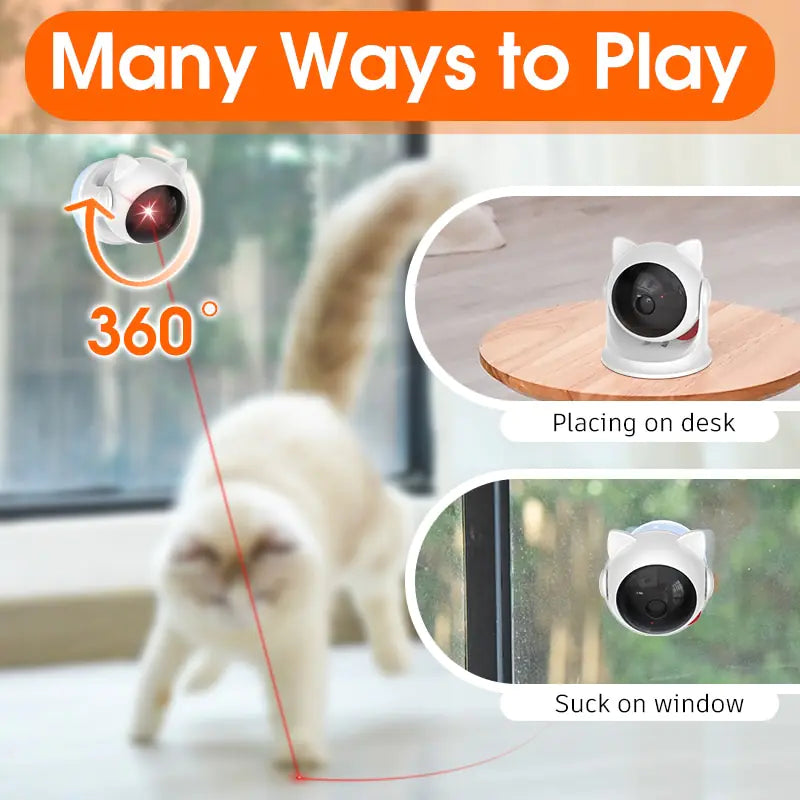 Cat's Electronic Smart-Laser Robot - MeeowShop