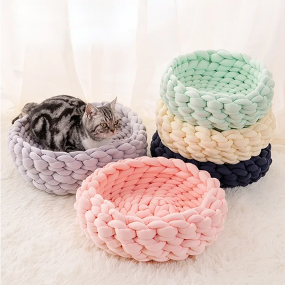 Pet's Soft Crochet Bed - MeeowShop