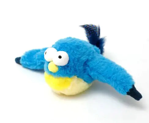 Cat's Plush Bird Toy - MeeowShop