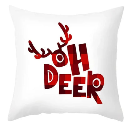 Cartoon Christmas Pillow Cover