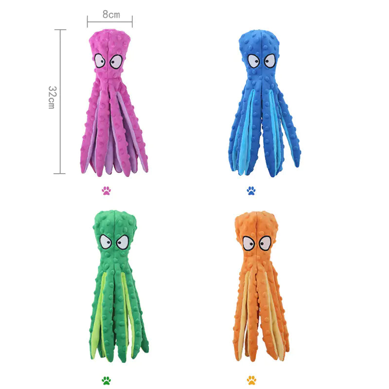 Dog's 8 Legs Octopus Stuffed Plush Toys