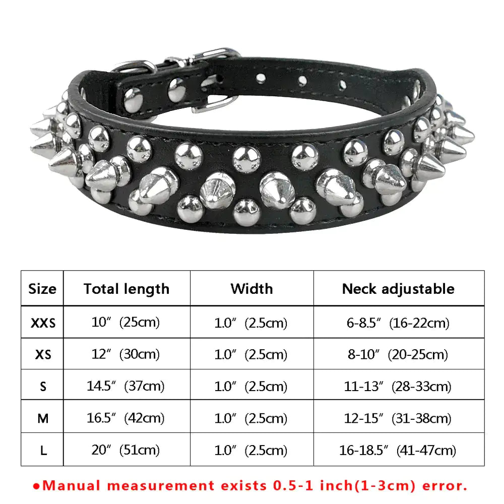 Dog's Spiked Collar - MeeowShop