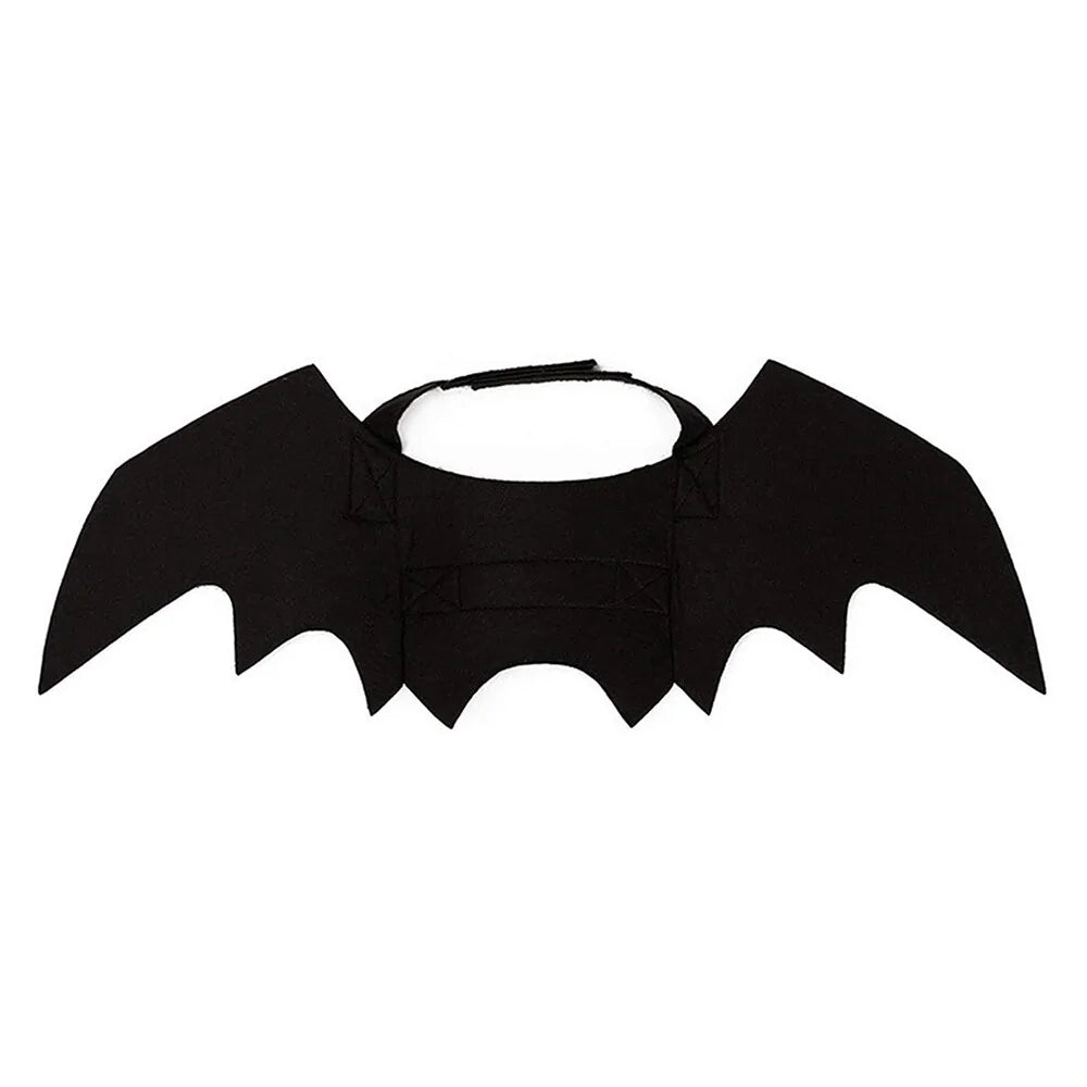 Pet's Black Bat Wings Halloween Outfit - MeeowShop