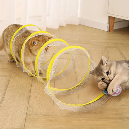 Cat's Foldable Spiral Tunnel - MeeowShop