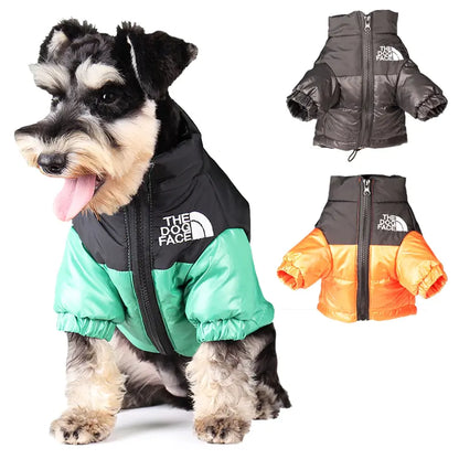 Windproof Reflective Dog Jacket | The Dog Face