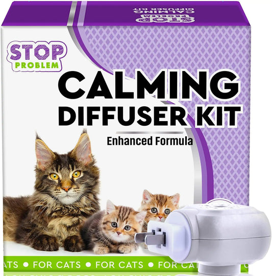 Cat Calming Diffuser Kit (US Plug) Feline Pheromones