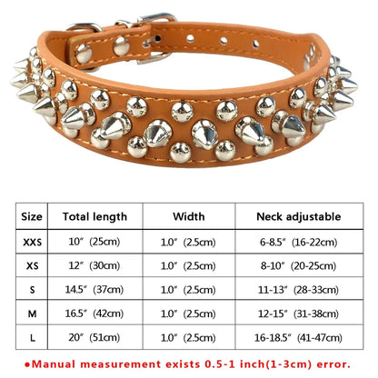 Dog's Spiked Collar - MeeowShop