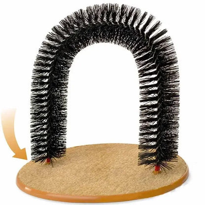 Cat's Self-Grooming and Scratching Pad Arch - MeeowShop