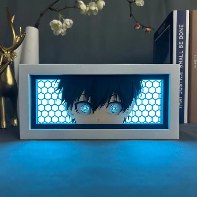 Anime-themed LED light box