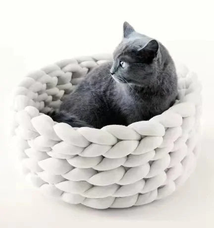 Pet's Soft Crochet Bed - MeeowShop