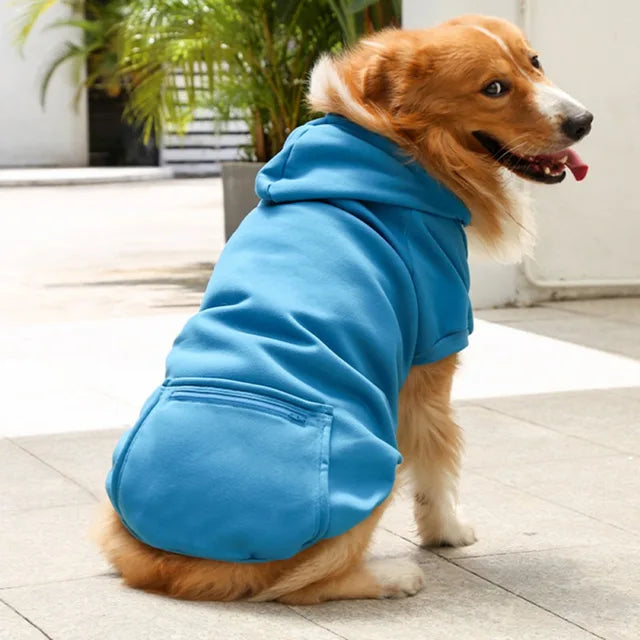 Dog's Warm Hoodies for Medium-Large Breeds - MeeowShop