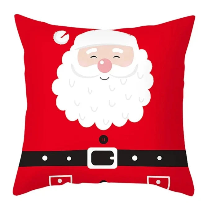 Cartoon Christmas Pillow Cover