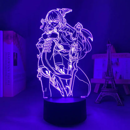 Genshin Impact Night Light's 3D Illusion