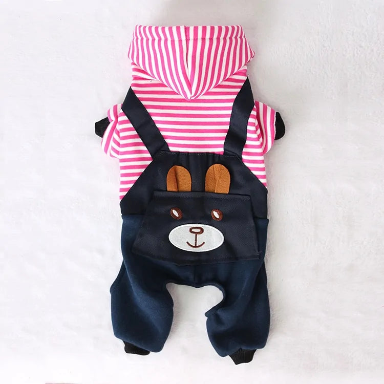 Pet's Fashion Striped Outfits - MeeowShop