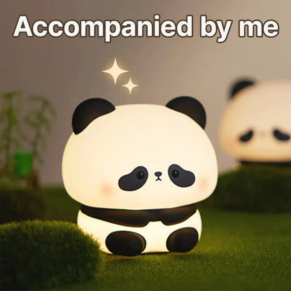 Panda LED Night Light Cute Silicone