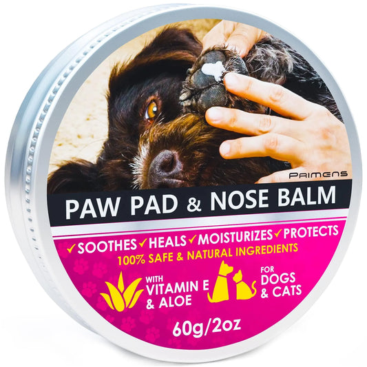 Natural Pet Paw Balm for Dry Paws and Noses