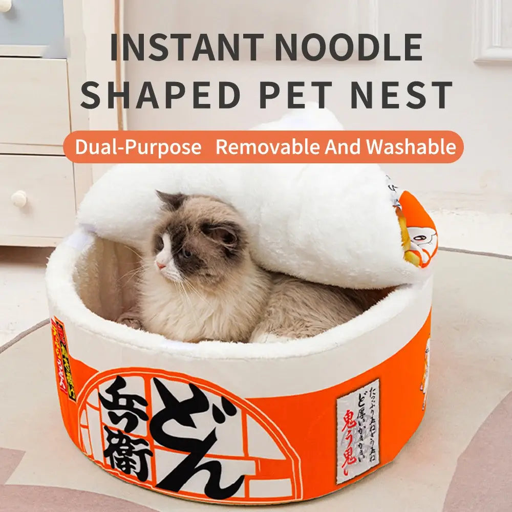 Pet's Instant Noodles Nest Bed - MeeowShop