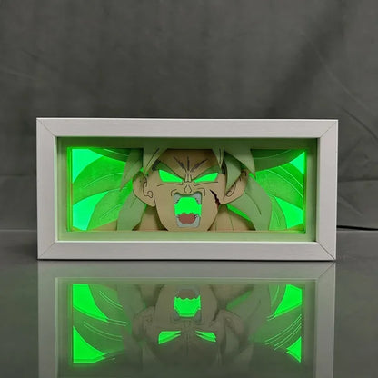 Anime DBZ Figure LED Light Box