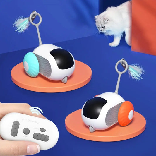 Cat's Smart Toy Car | Automatic & Remote Controlled - MeeowShop