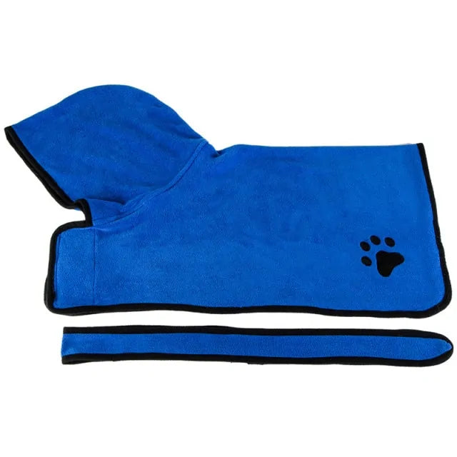 Pet's Microfiber Towel Outfit