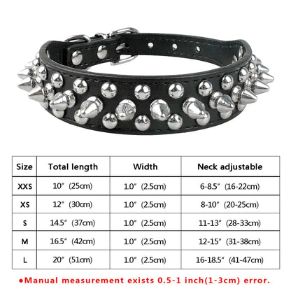 Dog's Spiked Collar - MeeowShop