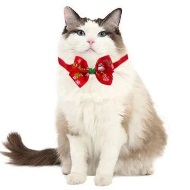 Pet's Festive Bowtie Collars - MeeowShop