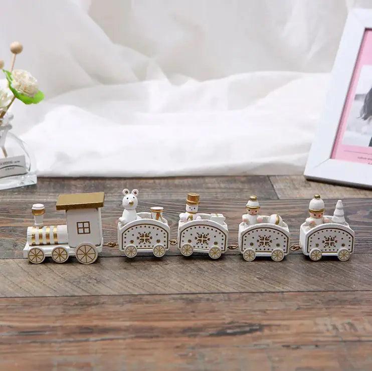 Christmas Ornament Christmas Wooden Train