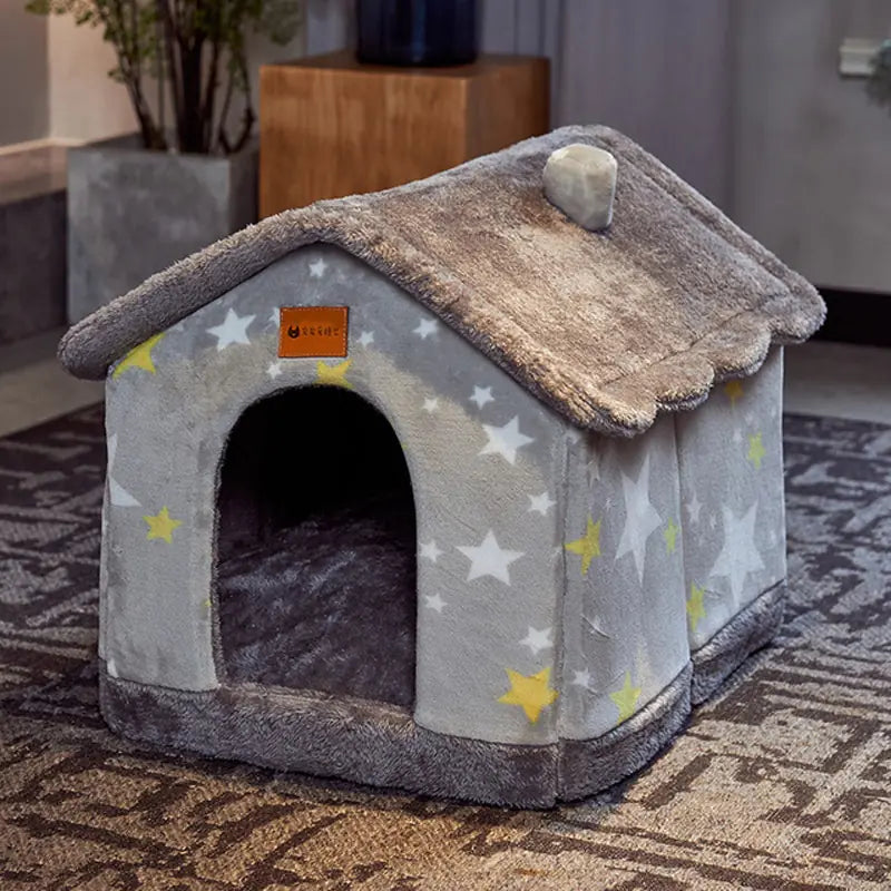 Pet's Foldable Warm Winter House - MeeowShop