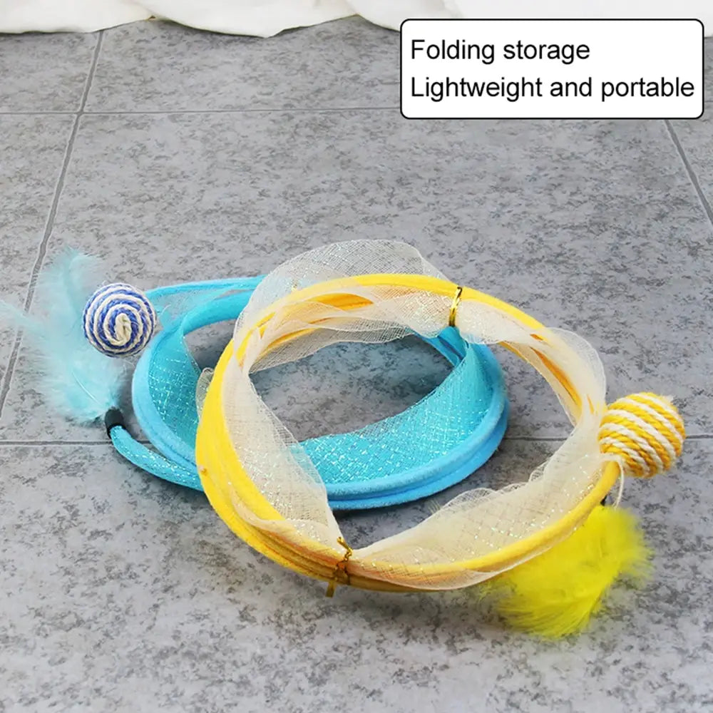 Cat's Foldable Spiral Tunnel - MeeowShop