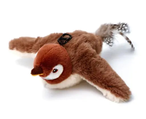 Cat's Plush Bird Toy - MeeowShop