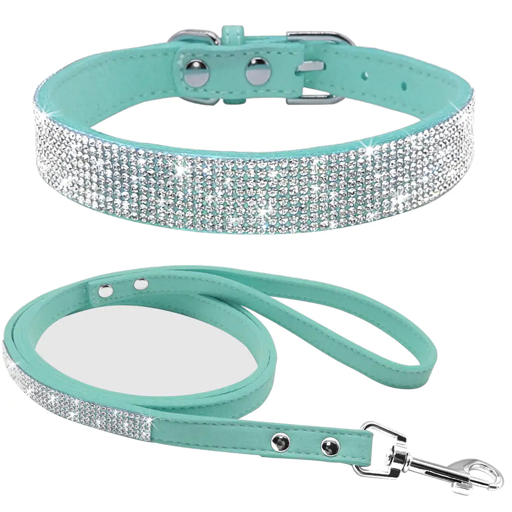 Pet's Diamond Collar & Leash Set - MeeowShop