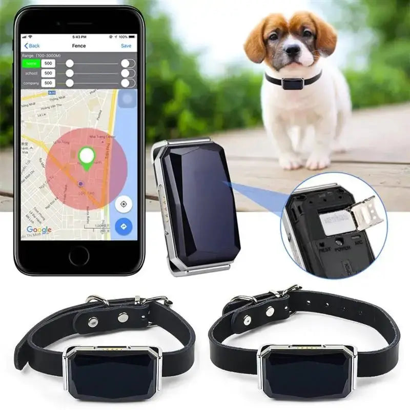 Pet's Waterproof Smart Collar GPS Locator - MeeowShop