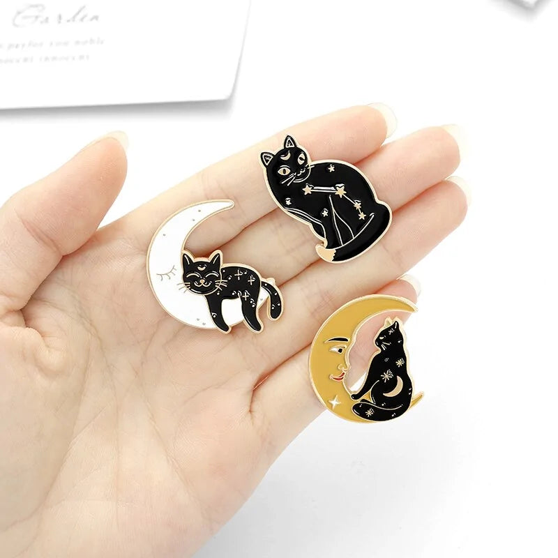 Cat Pin Brooches