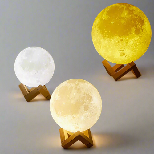 3D Printed Moon Night Light