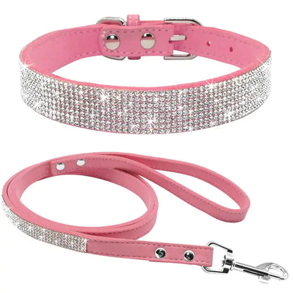 Pet's Diamond Collar & Leash Set - MeeowShop