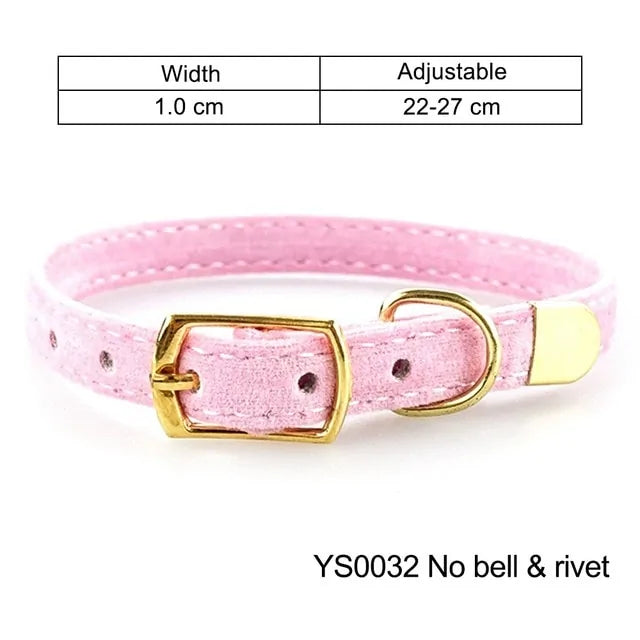 Pet's Velvet Collars For Small Animals - MeeowShop