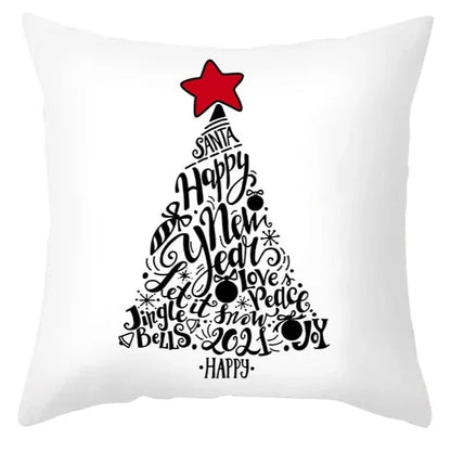 Cartoon Christmas Pillow Cover