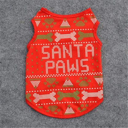 Pet's Cotton Christmas Outfits - MeeowShop