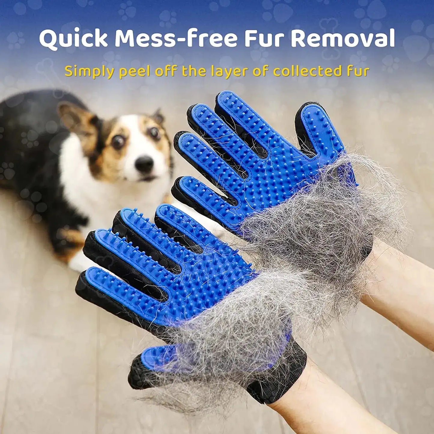 Pet Fur Grooming Glove - MeeowShop