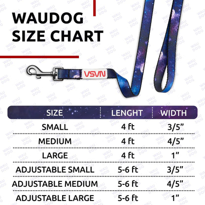 Nylon Dog Leash for Medium and Large Dogs 4 Ft x 1 Wide NASA Design Heavy Duty