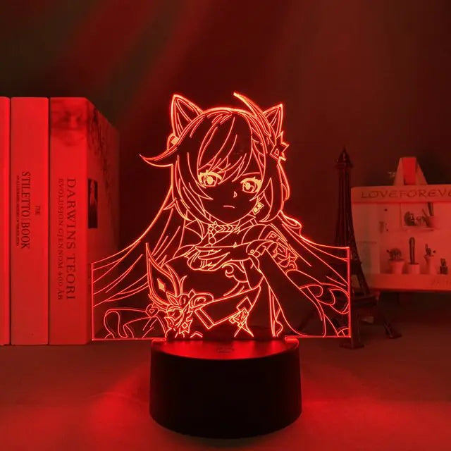 Genshin Impact Night Light's 3D Illusion