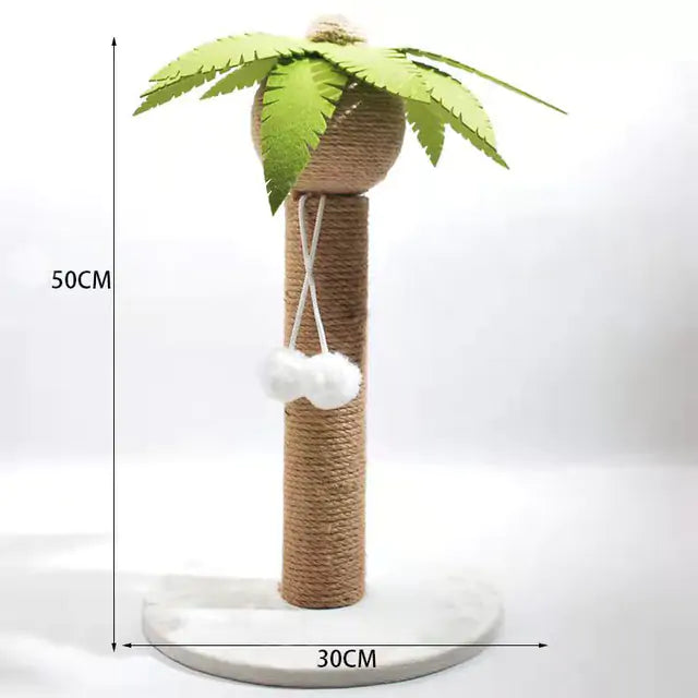 Cat Scratching Post Cacti or Palm Tree