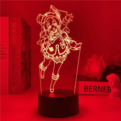 Genshin Impact Night Light's 3D Illusion